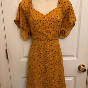 Sienna Sky Yellow Floral Summer Dress